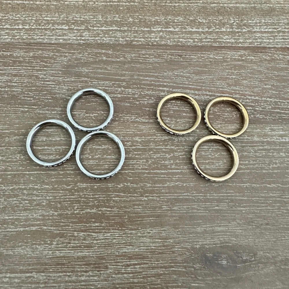ALDO stackable rings - Picture 2 of 3